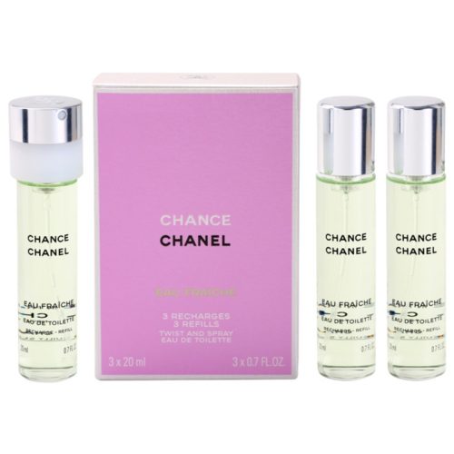 Chanel Chance Eau Fraiche EDT 3×20 ml utántöltő Hölgyeknek